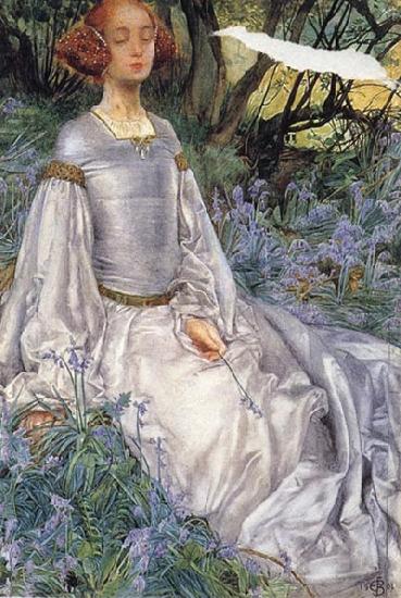 Eleanor Fortescue-Brickdale,RWS In the Springtime